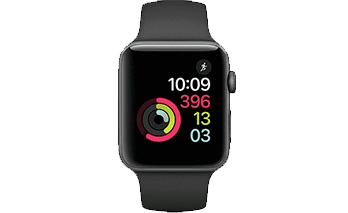 Smartwatch monitorizando actividad