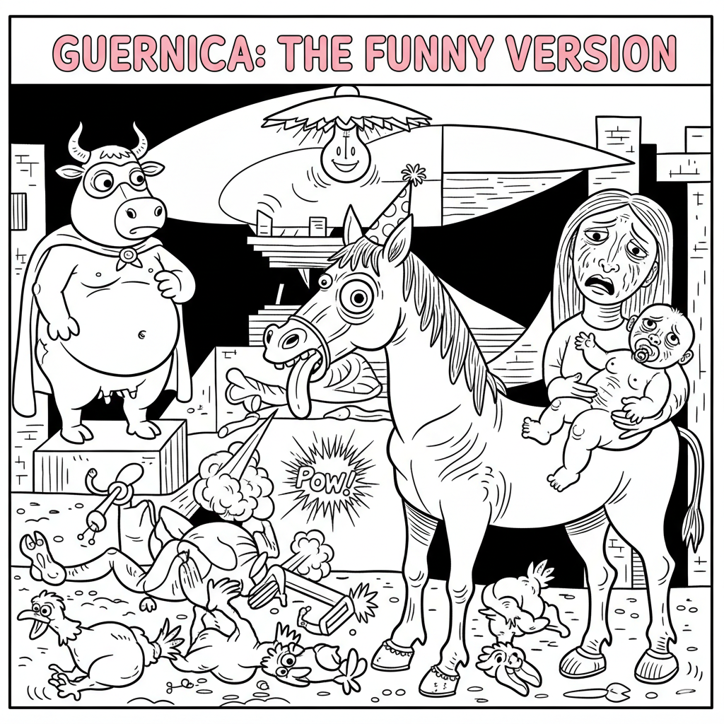 Guernica Funny Version